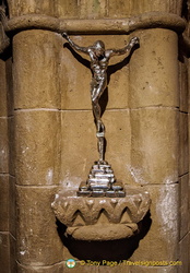 Christ of St John on the Cross sculpture